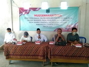 Musdes Sambik Bangkol MenetapKan Calon Pilkades PAW