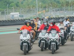 Menjajal sirkuit untuk ajang Moto3 2022