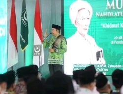 TGB menyampaikan sambtan pembukaan muktamar