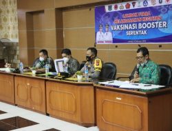 Vaksinasi Booster Serentak Berlangsung di Lombok Utara