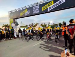 Start L’Etape Indonesia 2022 di Mandalika Lombok 