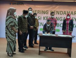PT Bank NTB Syariah Silaturrahmi dengan Bendahara OPD Se KLU