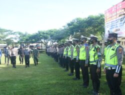 Apel pasukan operasi Rinjani 2022 di Lombok Utara