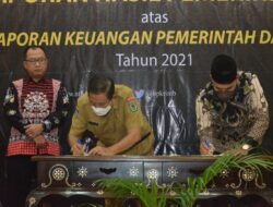Kabupaten Lombok Utara menerima Predikat WTP dari BPK RI Perwakilan Provinsi NTB