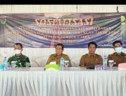 Pemda KLU Sosialisasikan Pengerjaan Jalan Nasional