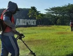 Bersihkan Bandara Rame-rame, Semarakkan Hari Lingkungan Hidup