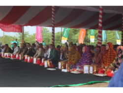 Wagub NTB Kenakan Rimpu di Puncak Festival Tambora 2022