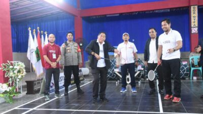 PBSI KLU Gelar Open Turnamen Bulu Tangkis Bupati Cup I  