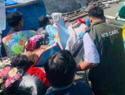 NTB Care Evakuasi Warga Penderita Kanker Paru-Paru