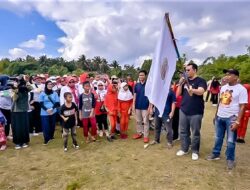 Jalan Sehat Desa Anjani, Gubernur NTB Juga Tinjau Lapak UKM