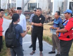 Ketua DPRD KLU Tinjau Kebakaran di Gili Trawangan