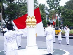 Menanda berakhirnya peringatan HUT RI ke 77