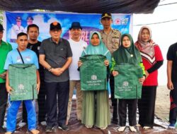 Bupati Djohan hadir memberikan saran dan motivasi dalam kegiatan world cleaningup day