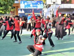 Kreativitas siswa di acara ULTAH SMANSA Mataram