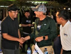 Peserta Ironman 70.3 Lombok Beramah Tamah di Senggigi