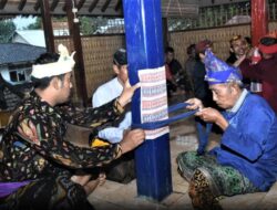 Berlangsungnya ritual Mulud adat Bayan