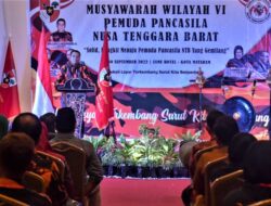 Gubernur NTB mengatakan semangat perjuangan Pemuda Pancasila selaras dengan semangat NTB Gemilang