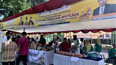 Gerakan Pangan Murah Sambut  HUT NTB, HBKN dan Nataru