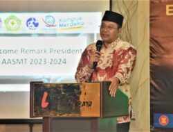 Saay pelantikan AASMT Gubernur NTB berharap agar lembaga tersenut membuka perusahaan di NTB