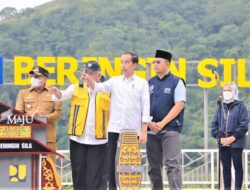 Presiden Jokowi Resmikan Bendungan Beringin Sila Sumbawa