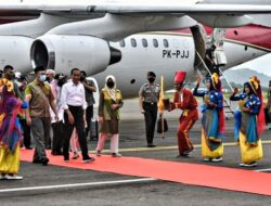 Presiden Jokowi Melakukan Kunjungan Kerja di Bima