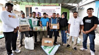 Bantuan Pupuk untuk Petani Bawang Sembalun