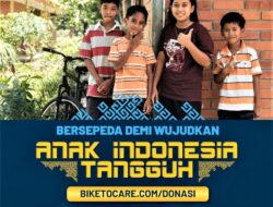 Penyelenggaraan bike to care 2023diadakan secara offline sebagai perhelatan charity ultra-distance cycling yang digagas oleh SOS Children’s Villages