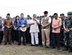 Menhan Prabowo Kunker di Loteng Didampingi Gubernur NTB