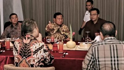Pertemuan Internal Gubernur NTB dan Menhan Prabowo Subianto  
