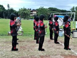 Drumband Putri Lombok Utara Langsung Raih Perak