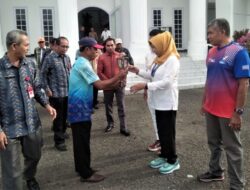 Api Porprov XI NTB Dikirab Dari Kota Bima