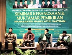 Dalam seminar kebangsaan itu juga menghadirkan pembicara cendekia di internal NW