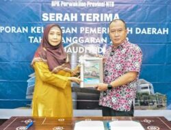 Wagub NTB Serahkan LKPD 2022 ke BPK RI Perwakilan NTB