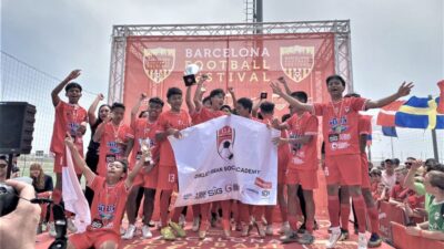 Lombok FC U-16 Juara Barcelona Football Festival 2023