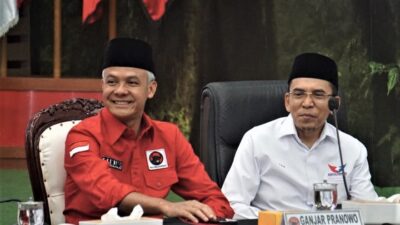 Ganjar Pranowo Jumpa TGB HM Zainul Majdi di Lombok 