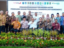 Perjanjian Shareholder Bank NTB Syariah dan Bank Jawa Timur