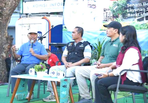 Kepala Dinas Kominfotik NTB, Dr. Najamuddin Amy, menyampaikan terima kasih kepada semua pihak yang mendukung sukses acara ini