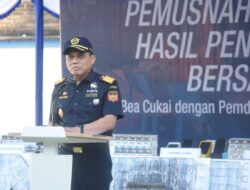 Hasil penindakan rokok ilegal tahun ini meningkat