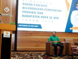 Rakor evaluasi kelembagaan dilakukan tiga tahun sekali