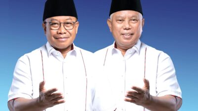 Dari hasil survei terakhir, pasangan GASMAN mendekatu pasangan teratas