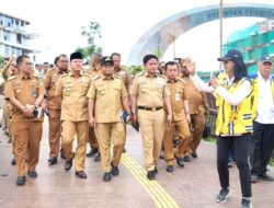 Pj Gubernur se Indonesia mendapat pengarahan Presiden Jokowi di IKN