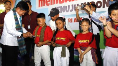 Hari Anak Nasional  2024, Pj Gubernur NTB Layani Anak Anak 