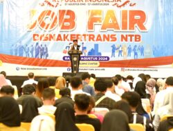 Job Fair oleh Disnakertrans Diapresiasi Sekda Miq Gita