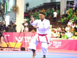 Kemenangan atlet karate Ahmad Zigi, membuat NTB, memperoleh tambahan medali emas