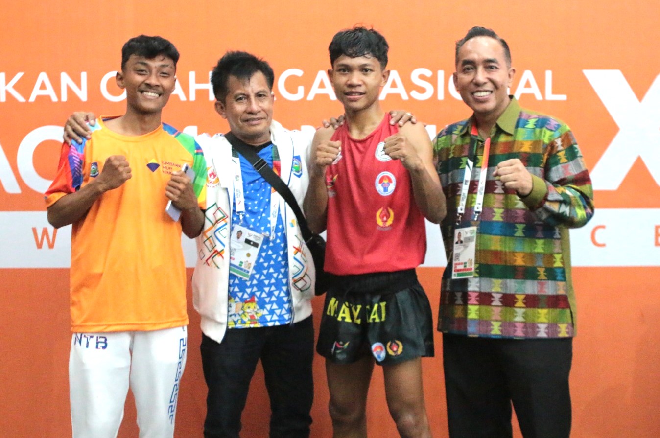 Cabang Olahraga (Cabor) Muaythai NTB meloloskan tiga atlet ke partai final