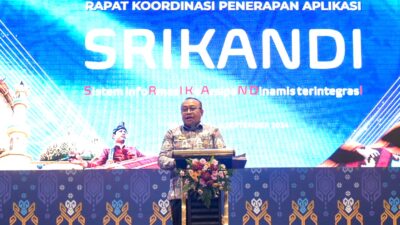 Penyelenggaraan Rakor SRIKANDI memperkuar kearsipan di daerah