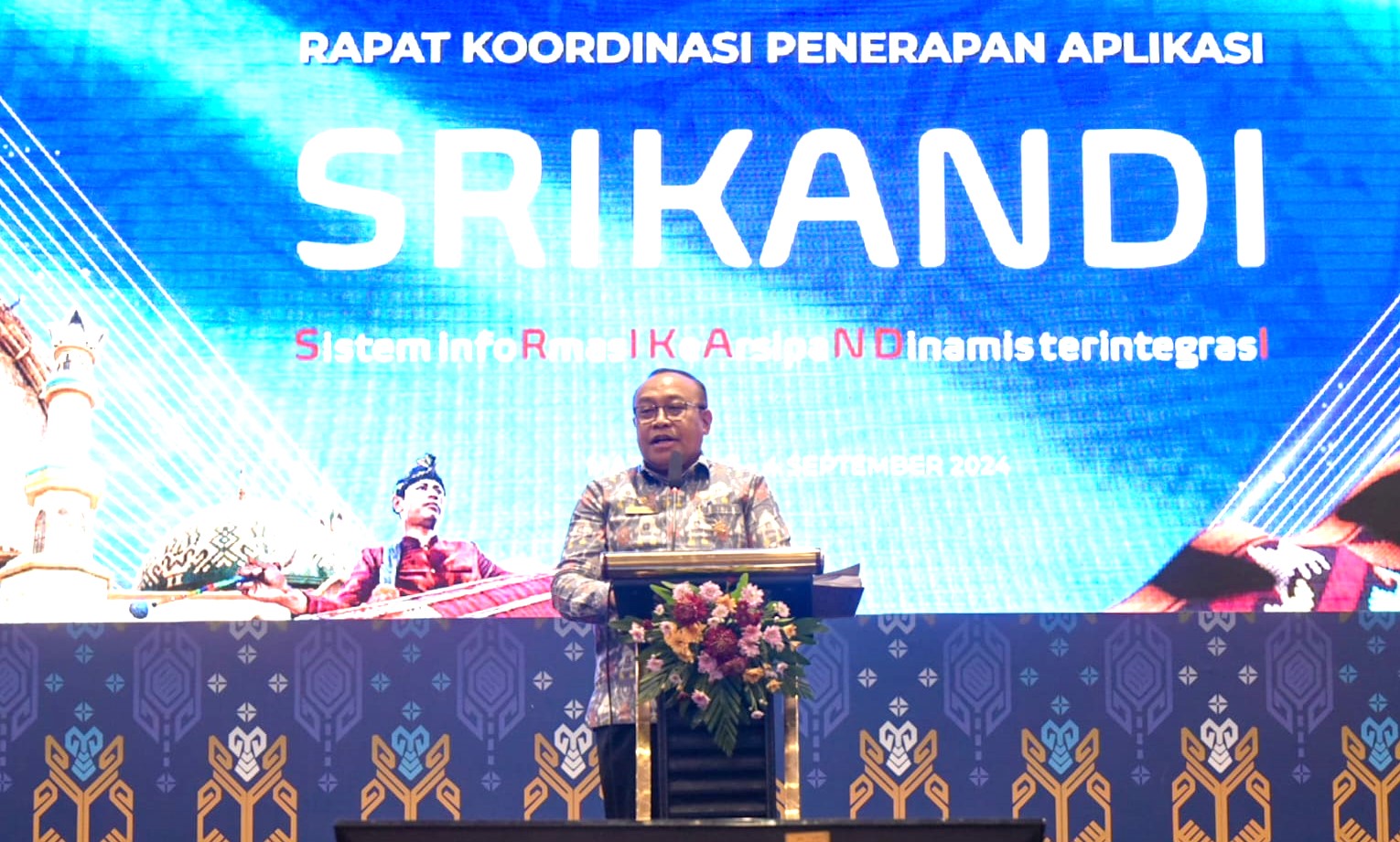 Penyelenggaraan Rakor SRIKANDI memperkuar kearsipan di daerah