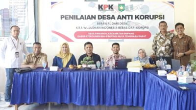 KPK dan Pemprov NTB Lakukan Penilaian Desa Anti Korupsi 