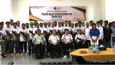 Acara pelatihan Pelatih Sepeda Daerah NTB itu untuk menjalin silaturahmi antar pelatih