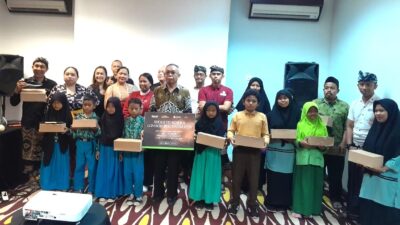 Donasi Sosial Sheraton Senggigi Beach untuk Murid Sekolah 